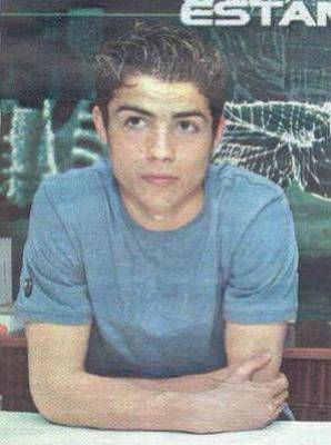 cristiano etant  enfant