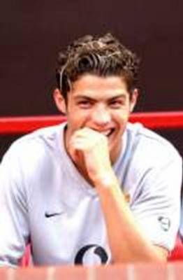 le sourire de cristiano
